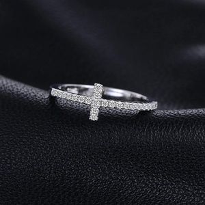 Sterling Silver Cross Ring